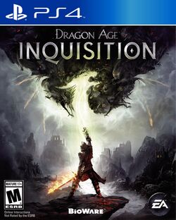 Box artwork for Dragon Age: Inquisition.