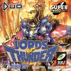 Box artwork for Lords of Thunder.
