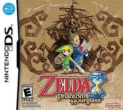 Box artwork for The Legend of Zelda: Phantom Hourglass.