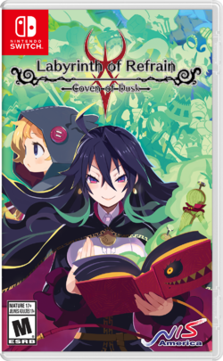 Box artwork for Labyrinth of Refrain: Coven of Dusk.
