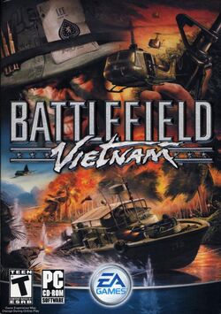 Box artwork for Battlefield Vietnam.