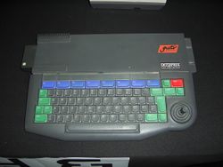 The console image for Enterprise 64/Enterprise 128.