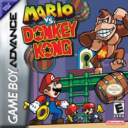 Box artwork for Mario vs. Donkey Kong.