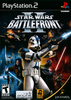 Box artwork for Star Wars: Battlefront II.