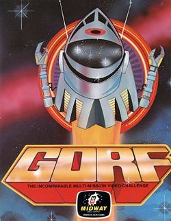 Box artwork for Gorf.