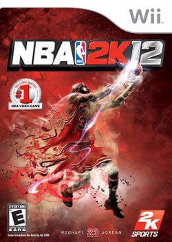 Box artwork for NBA 2K12.