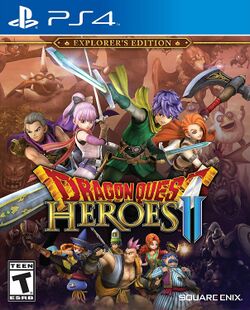 Box artwork for Dragon Quest Heroes II.