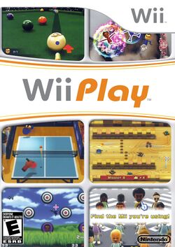 Box artwork for Wii Play.