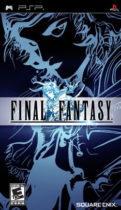 Box artwork for Final Fantasy Anniversary Edition.