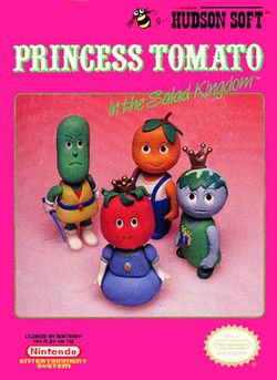 Box artwork for Princess Tomato in the Salad Kindgom.