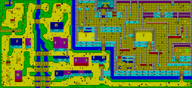 File:YBAF Overworld Map.png — StrategyWiki | Strategy guide and game ...