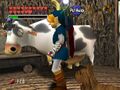 Malon's Cow Gift in Link's House