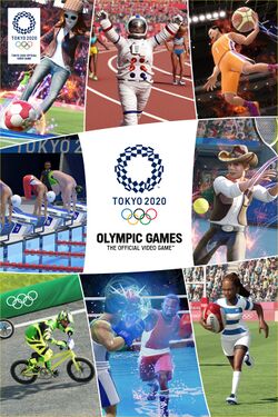 Box artwork for Olympic Games Tokyo 2020 - The Official Video Game.
