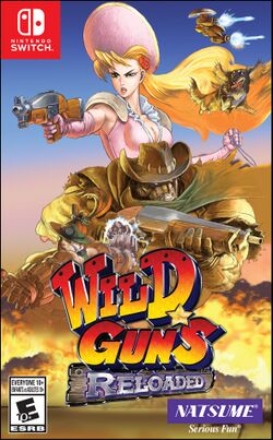 Box artwork for Wild Guns Reloaded.