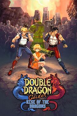 Box artwork for Double Dragon Gaiden: Rise of the Dragons.