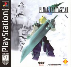 Box artwork for Final Fantasy VII.