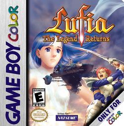 Box artwork for Lufia: The Legend Returns.