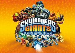 Box artwork for Skylanders: Giants.