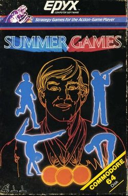 Box artwork for Summer Games.