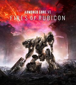 Box artwork for Armored Core VI: Fires of Rubicon.