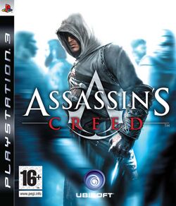 Box artwork for Assassin's Creed.