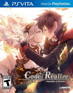 Box artwork for Code: Realize - Guardian of Rebirth.