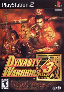 Box artwork for Dynasty Warriors 3.