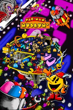 Box artwork for Pac-Man Museum+.