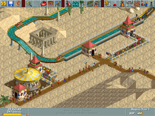 RollerCoaster Tycoon/Dynamite Dunes — StrategyWiki | Strategy guide and ...