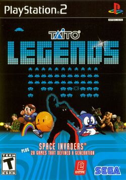 Box artwork for Taito Legends.