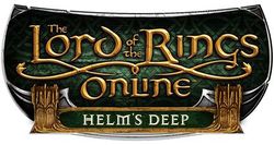 Box artwork for The Lord of the Rings Online: Helm's Deep.