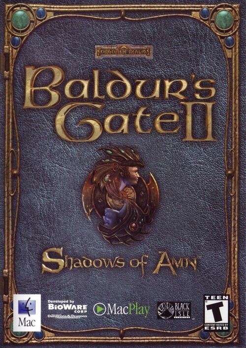 Baldur's Gate II: Shadows Of Amn – PC CD-ROM – Petite Boîte – Complet CIB – Très Bon état