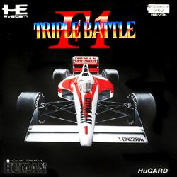 Box artwork for F1 Triple Battle.
