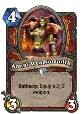 Arathi Weaponsmith.