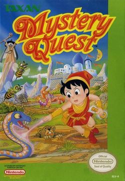 Box artwork for Mystery Quest.