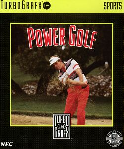 Box artwork for Power Golf.