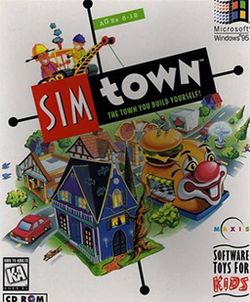 Box artwork for SimTown.