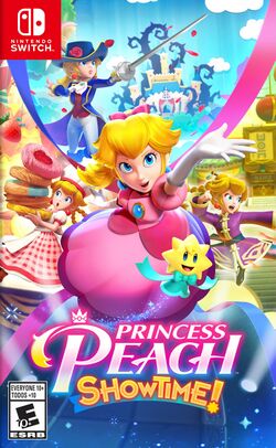Box artwork for Princess Peach: Showtime!.