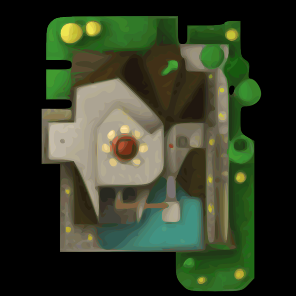 File:SM64DS Whomp's Fortress Blank Map.png