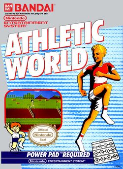 Box artwork for Athletic World.