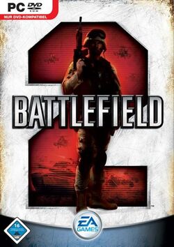 Box artwork for Battlefield 2.