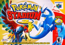 Box artwork for Pokémon Stadium 2.
