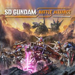 Box artwork for SD Gundam Battle Alliance.