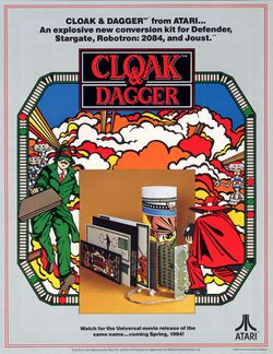 Box artwork for Cloak & Dagger.