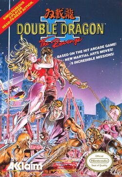 Box artwork for Double Dragon II: The Revenge (NES).