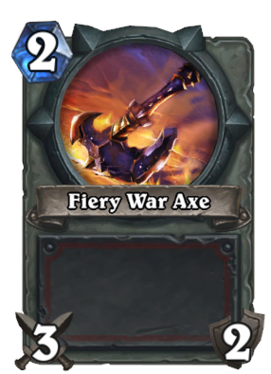 Fiery War Axe. No requirement. Level 49 and 50 for golden.