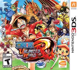 Box artwork for One Piece: Unlimited World Red.