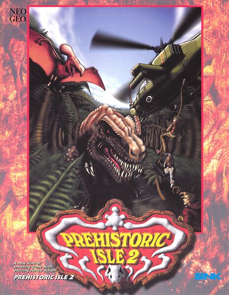 File:Prehistoric Isle 2 arcade flyer.jpg