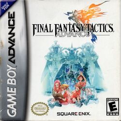 Box artwork for Final Fantasy Tactics Advance.