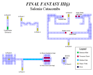 Final Fantasy III Salonia Catacombs.gif